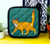 NEW! Orange Tabby Cat Quilted Potholder  NEW! Orange Tabby Cat Quilted Potholder