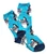 NEW! Boop Cat Ladies Crew Socks, Blue