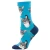 NEW! Boop Cat Ladies Crew Socks, Blue