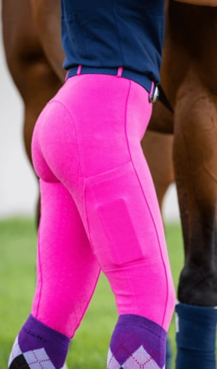 Gel Seat Pull On Jodhpurs - PHONE POCKET - Ladies