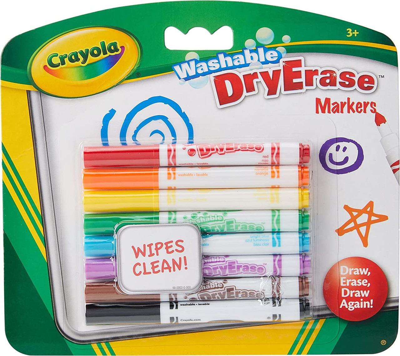 Crayola Washable Dry Erase Markers - Straight 2 You