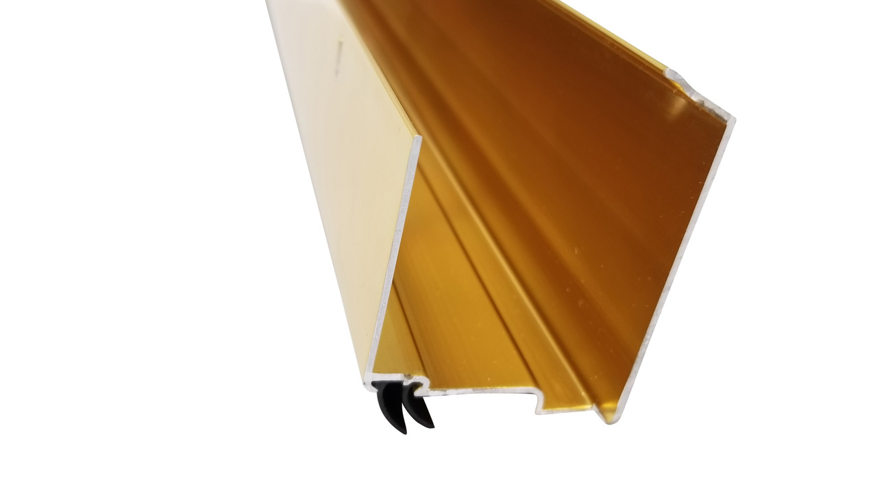 Brown Metal Expander with Sweep for 36" Door