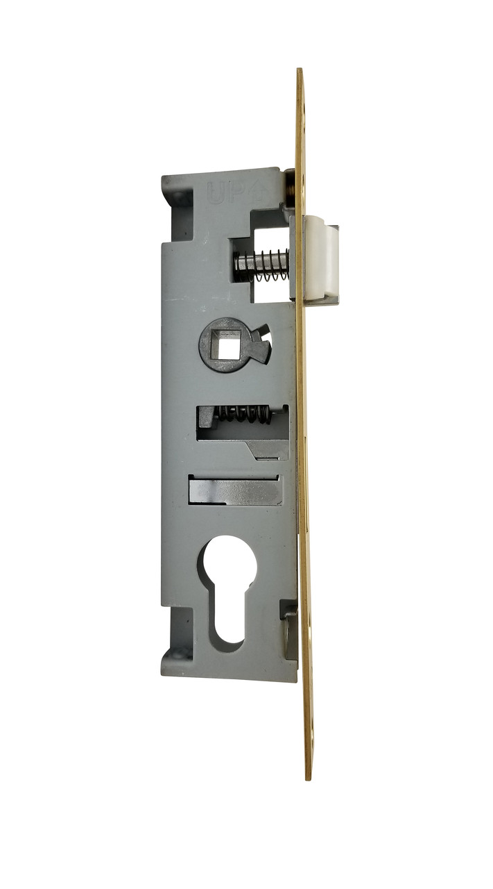 Mortise Latch Assembly for Larson Storm Doors Euro Key Cylinder Lock, 7