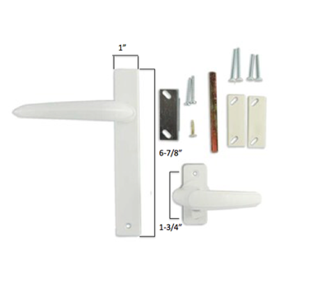 Storm Door Lever, Surface Mount
