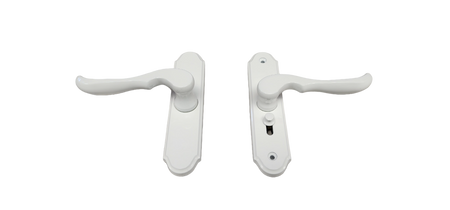 Mortise Handle Only  for Larson Solid Core Door, 4 - 3/4" - Choose Color