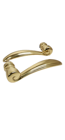 Inside/Outside Handles ONLY  for Older Style Mortise Lock - Fits 4 Sided Spindle