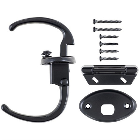 Push-Pull Latch, Black