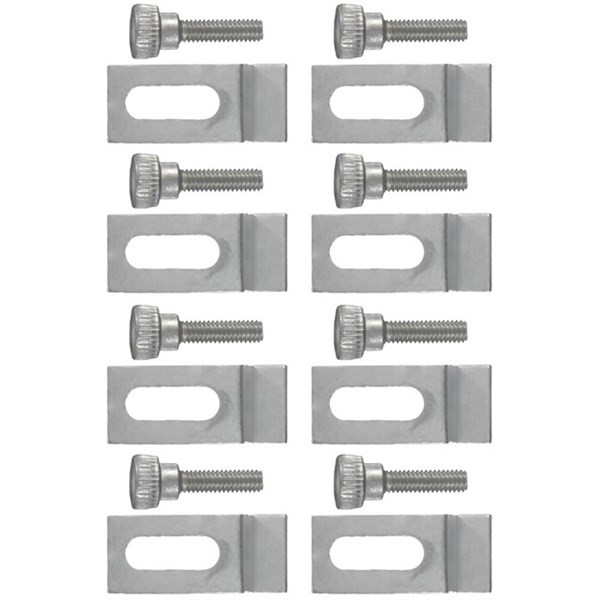 Panel Clips, Zinc Plated, 8 per card