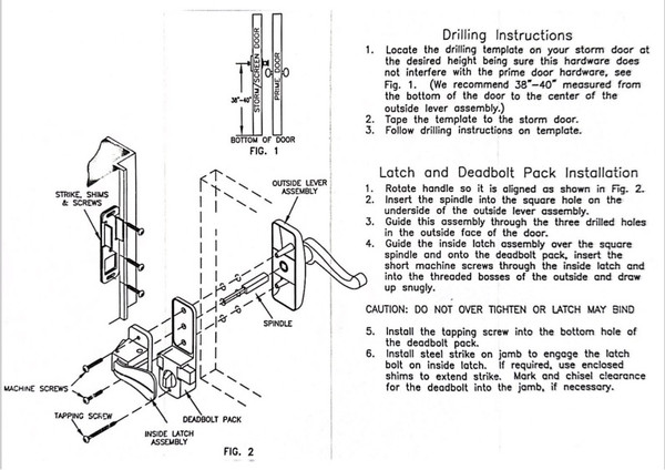Inside Deadbolt ONLY