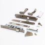 Mortise Hardware Kit with Key and Deadbolt For Retractable Screen Door