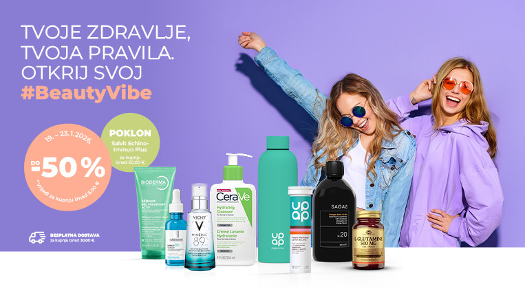 #BeautyVibe do -50% | 19. - 23.01.