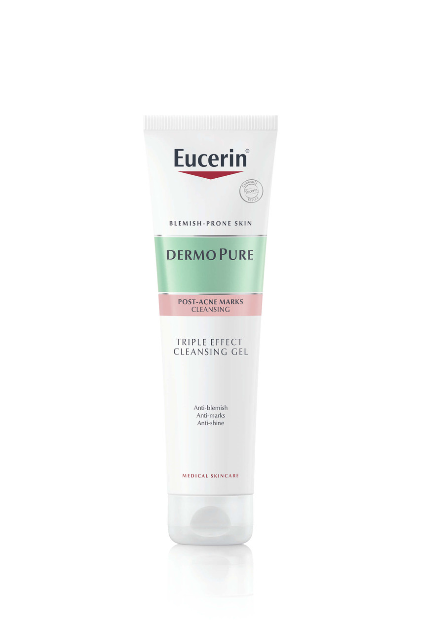 Eucerin Dermopure gel za čišćenje lica s trostrukim djelovanjem, 150 ml
