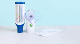 Peak flow metar i komora za inhaler