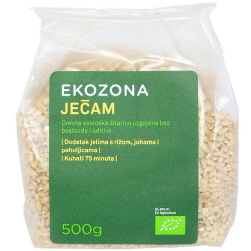 Ekozona bio ječam 500 g Rok upotrebe 4.10.2025.
