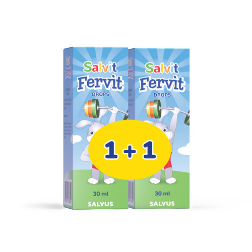 Salvit Fervit kapi 30 ml 1+1 gratis