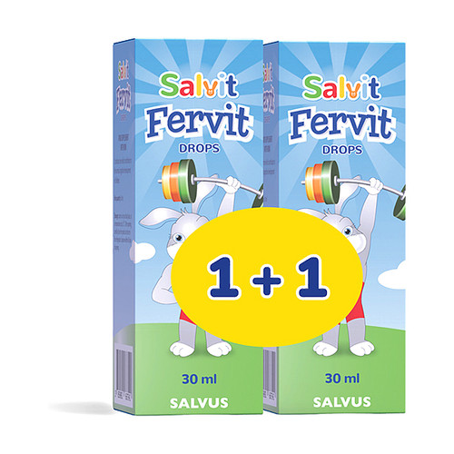 Salvit Fervit kapi 30 ml 1+1 gratis