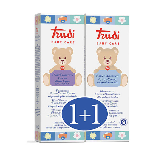 Trudi zaštitna krema, 100 ml + Trudi hidratantna krema, 100 ml 1+1 paket