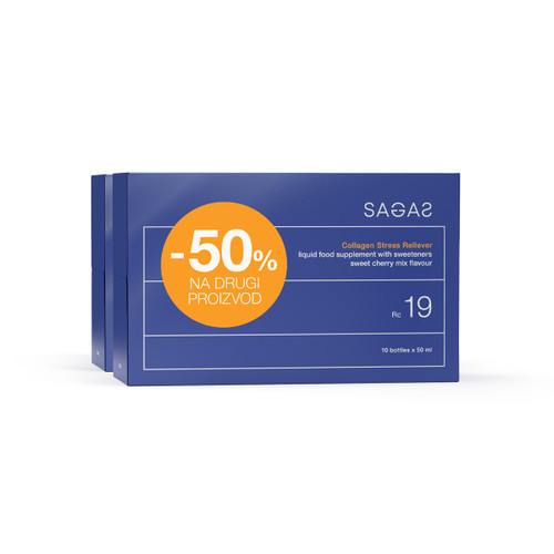 Sagas Rc 19 Collagen Stress Reliever ampule  2 x 10 