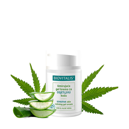 Biovitalis Umirujuća gel krema za osjetljivu kožu 50 ml