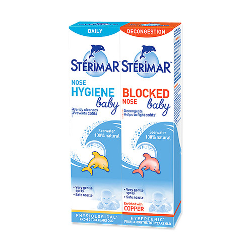 Sterimar Baby sprej 50 ml + Baby Hypertonic 50 ml