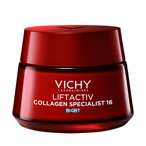 Vichy Liftactiv Collagen Specialist 16 Noćna krema protiv starenja, 50 ml