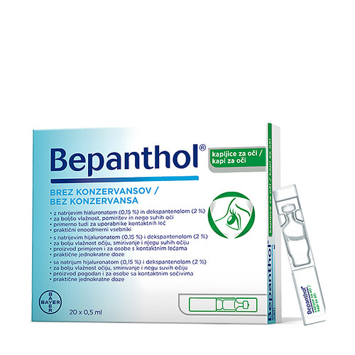 BEPANTHOL KAPI ZA OCI 20X0.5 ML 
