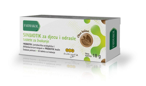 PIP Pip Farmakol Sinbiotik tablete za žvakanje A30 