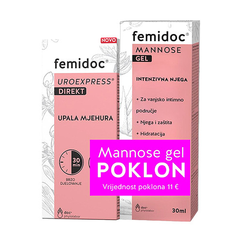 Femidoc Uro Express DIREKT vrećice A10 + Manoza intimni gel 30 ml PROMO
