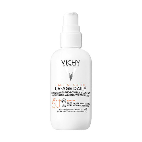 Vichy Capital Soleil UV-AGE Daily fluid za lice SPF50+ protiv fotostarenja, 80 ml