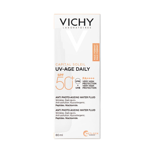 Vichy Capital Soleil UV-AGE Daily fluid protiv fotostarenja SPF50+ 80 ml