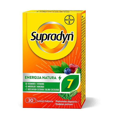 Supradyn ENERGIJA NATURA A30