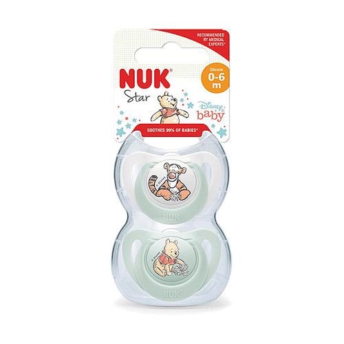 Nuk silikonska varalica 0-6 mj STAR DISNEY A2
