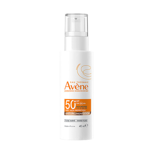 Avene Sun Anti-pigmentation Tonirani fluid  za zaštitu od sunca i pigmentacijskih mrlja SPF 50+, 40 ml