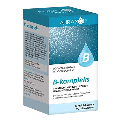 Auraxol B-komplex kapsule A90