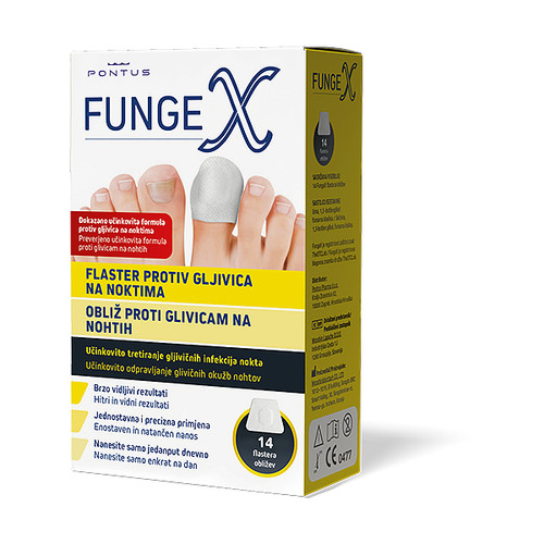 FungeX flaster protiv gljivica na noktima A14