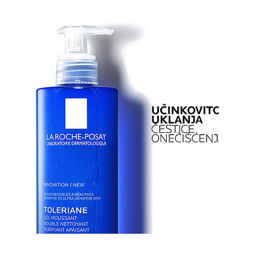La Roche-Posay Toleriane pjenušavi gel za čišćenje lica 400 ml