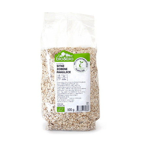 BIO SITNE ZOBENE PAHULJICE 500 G 