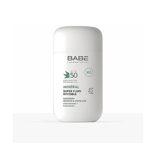 Laboratorios BABÉ SUN Mineral Super Invisible fluid SPF50 50 ml