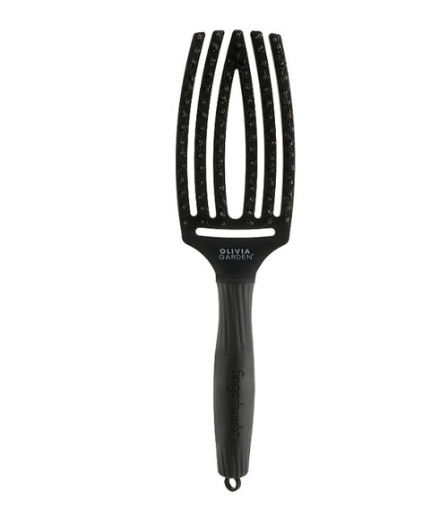 Olivia Garden Fingerbrush Combo Full Black Medium četka za kosu