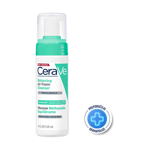 CeraVe Airfoam pjena za čišćenje lica 148 ml