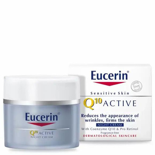 EUCERIN Eucerin Q10 Active noćna krema, 50 ml Rok upotrebe 17.11.2025. 