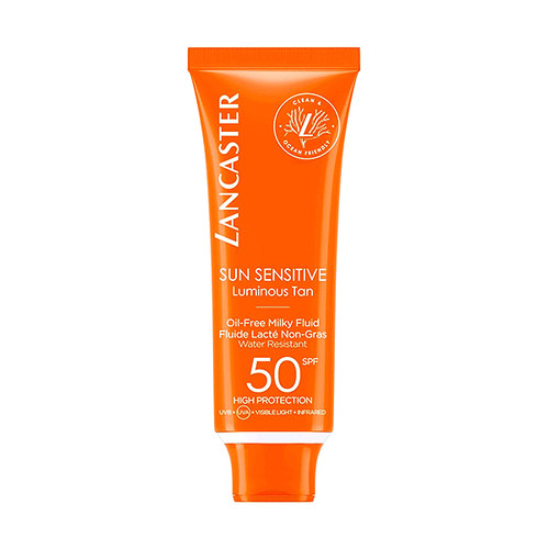 Lancaster Sun Sensitive Beauty mlijeko za zaštitu lica od sunca SPF50, 50 ml