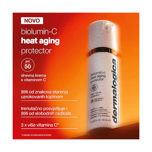 Dermalogica BioLumin-C Heat Aging Protector dnevna krema SPF50 50 ml