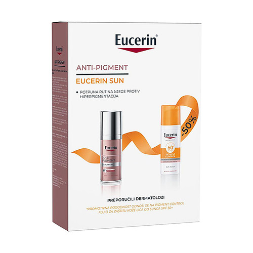 Eucerin Sun Anti-Pigment Paket protiv hiperpigmentacija i tamnih mrlja