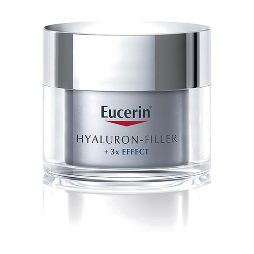 Eucerin Hyaluron-Filler set za 3X učinak protiv starenja: Noćna krema, 50 ml  + Krema za područje oko očiju, 15 ml