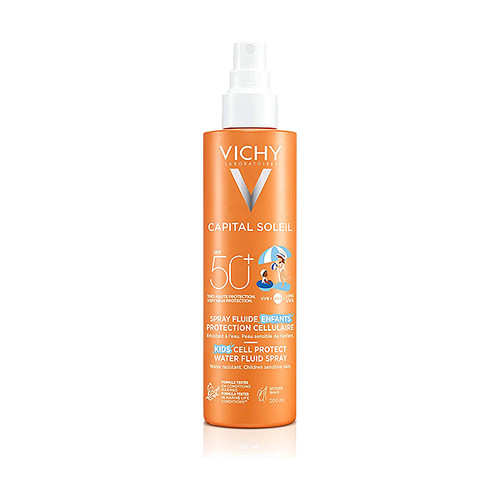 Vichy Capital Soleil Dječji vodeni fluid za zaštitu stanica kože SPF50+, 200 ml
