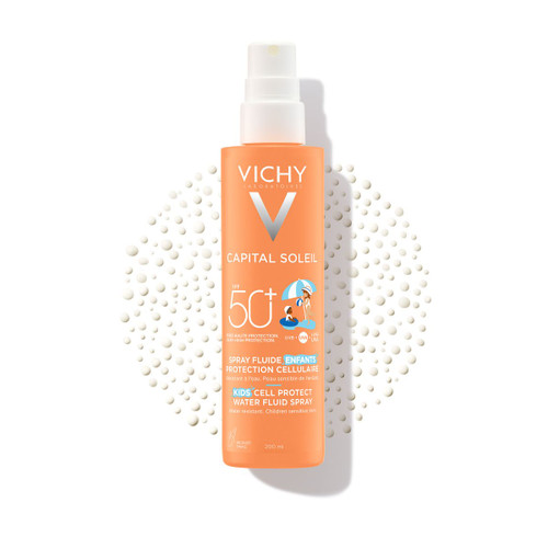 Vichy Capital Soleil vodeni fluid u spreju za djecu SPF50+ 200 ml