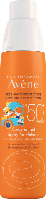 Avene Sun Sprej za Djecu SPF50+ 200ml bočica - visoka zaštita za osjetljivu dječju kožu