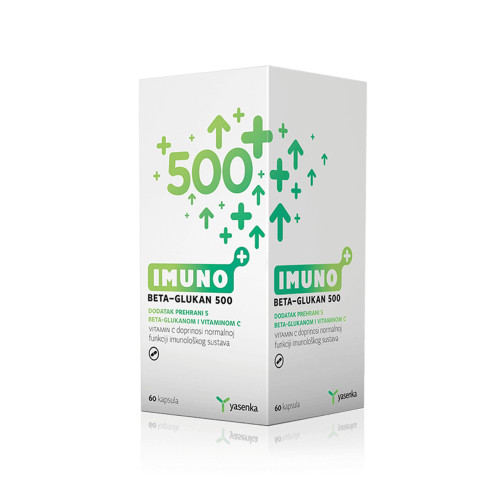 Yasenka Imuno Beta-glukan 500 kapsule