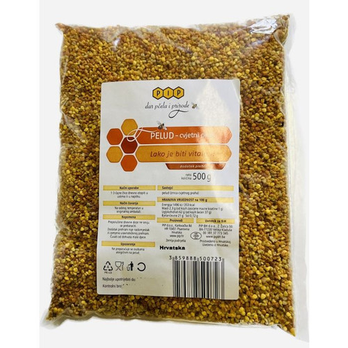 Pip Cvjetni prah Pelud za vitalnost i probavu, 500 g